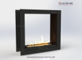 Встраиваемые биокамины «Очаг Focus MS-арт.011» ТМ Gloss Fire