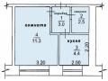 Продам 1-к квартиру 22 м², этаж 2/5