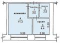 Продам 1-комнатную квартиру 22 кв.м